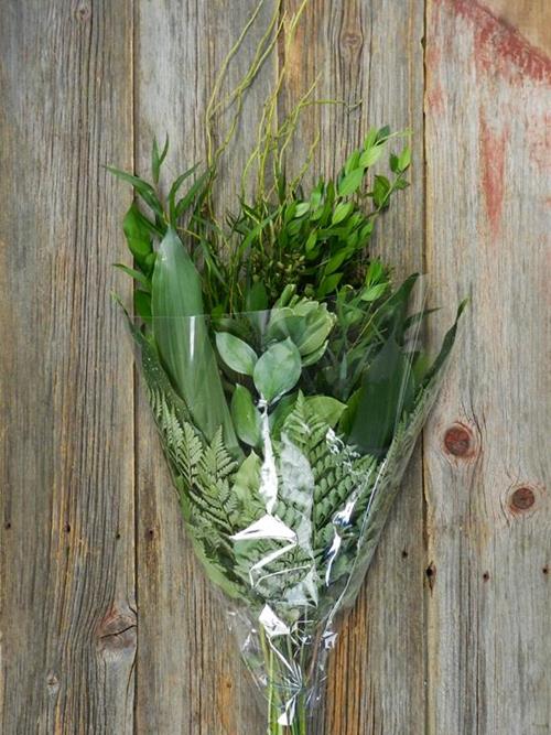 DROP-IN GREENS BOUQUET 30-35 STEMS GROWER`S MIX